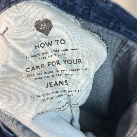 Madewell Extra Wide Leg Jeans Size 28 - Picture 16 of 16